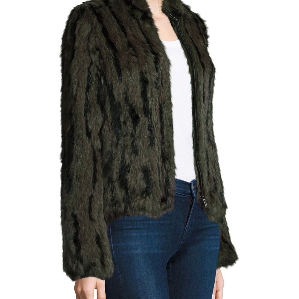 June Rabbit Fur Bomber - Picture 8 of 8